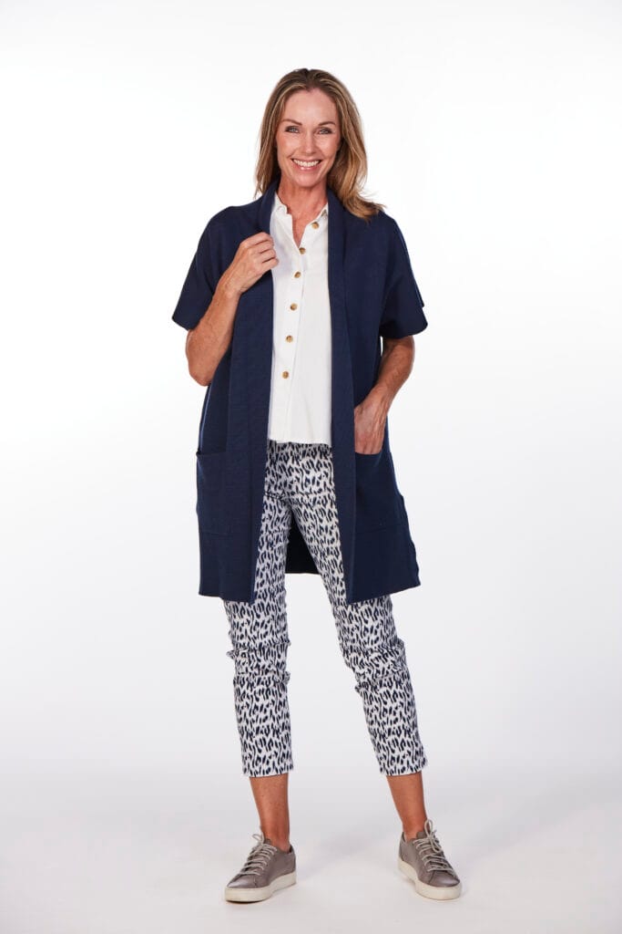 Strikke vest